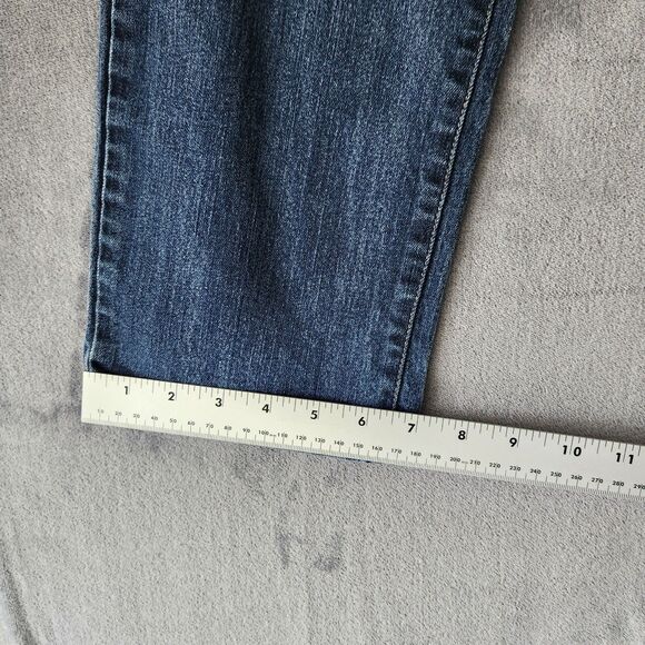 BANDOLINO Jeans WOMENS SIZE 12 CAROLINE Straight Leg Blue Denim - Picture 7 of 8